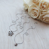 Sakura Necklace - Small, Sterling Silver
